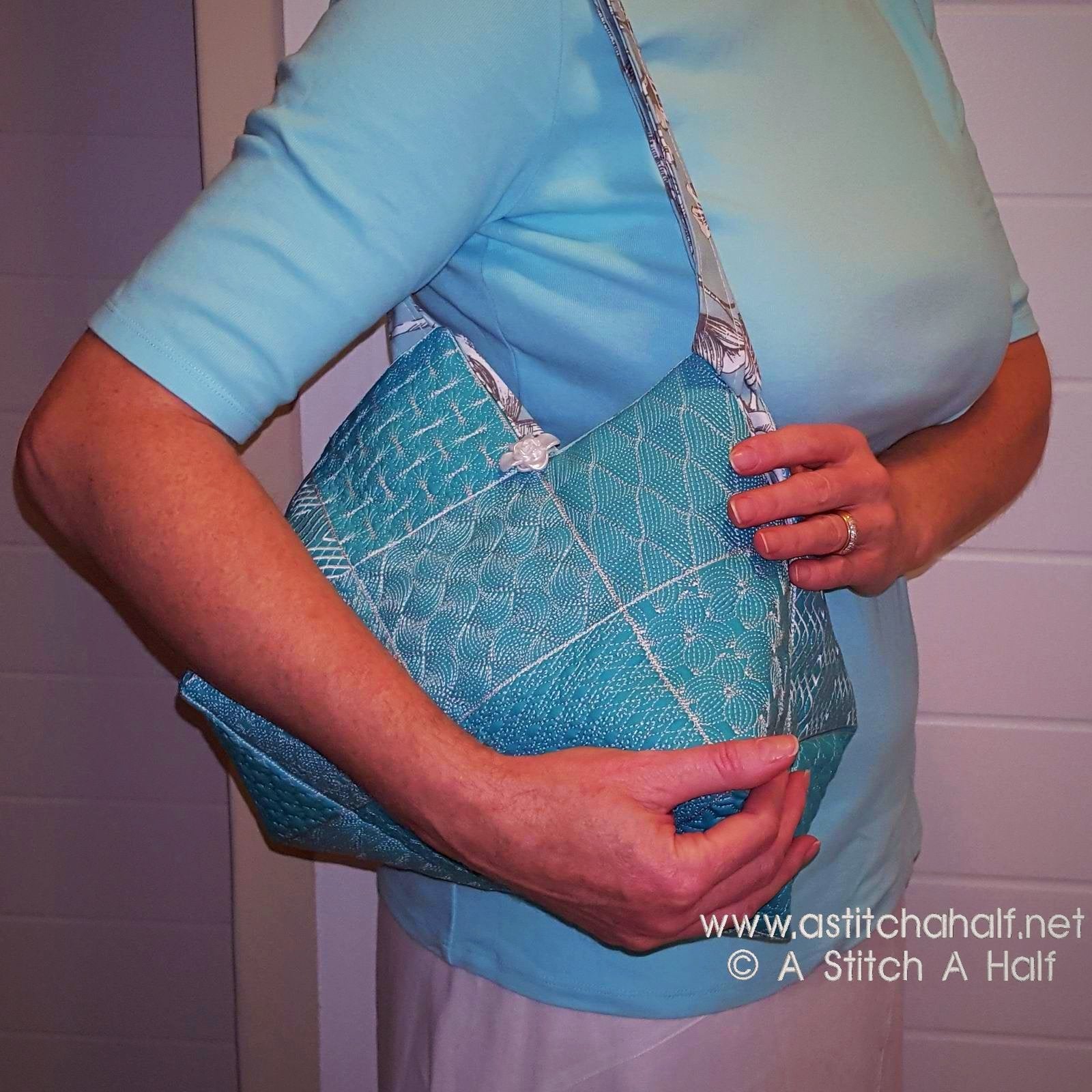 Ruqa Japanese Quilt Blocks and Tote Bag - aStitch aHalf