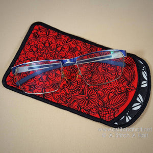 Spectacular Oasis Eyeglasses Case - a-stitch-a-half