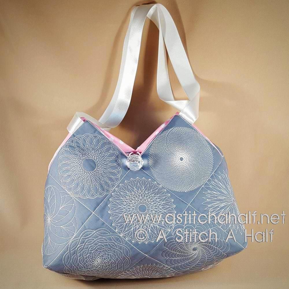 Tosca Quilt Blocks and Tote Bag - a-stitch-a-half