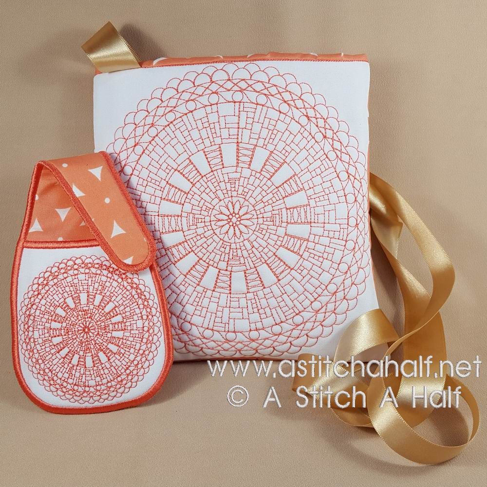 Cassandra Twin Hands-Free Bags - a-stitch-a-half