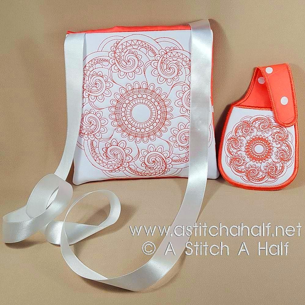 Crystal Twin Hands-Free Bags - a-stitch-a-half