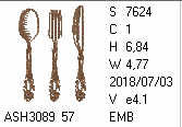 Royal Table Cutlery - aStitch aHalf