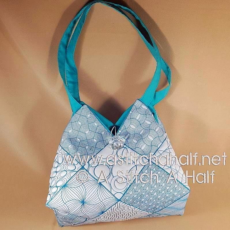 Sora Japanese Tote and Quilt Blocks - a-stitch-a-half