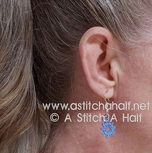 Freestanding Lace Ophelia Earrings - a-stitch-a-half