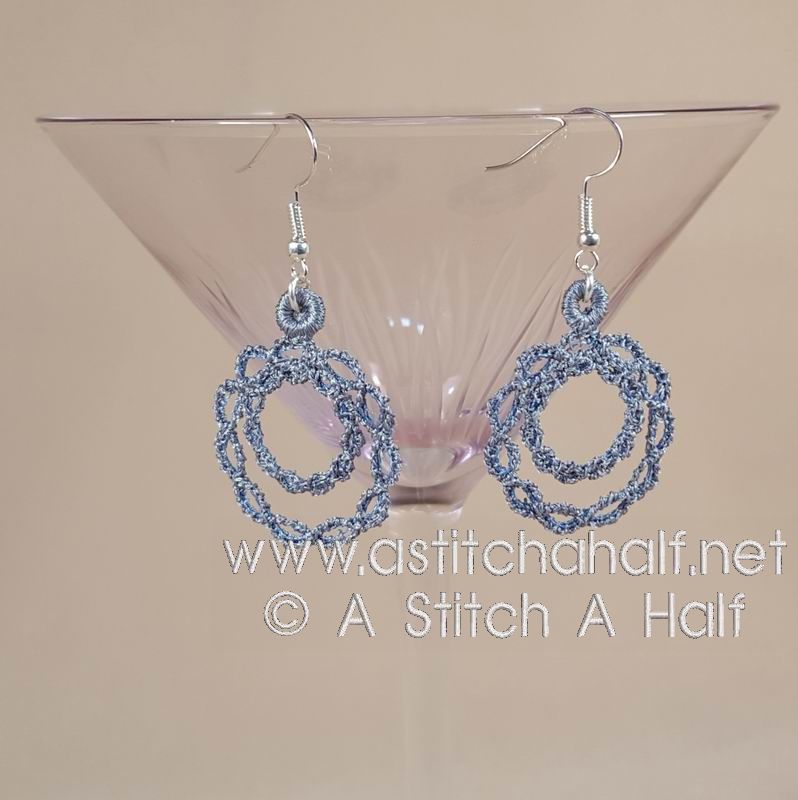 Freestanding Lace Astrid Earrings - aStitch aHalf