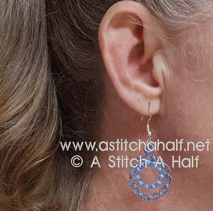 Freestanding Lace Astrid Earrings - aStitch aHalf