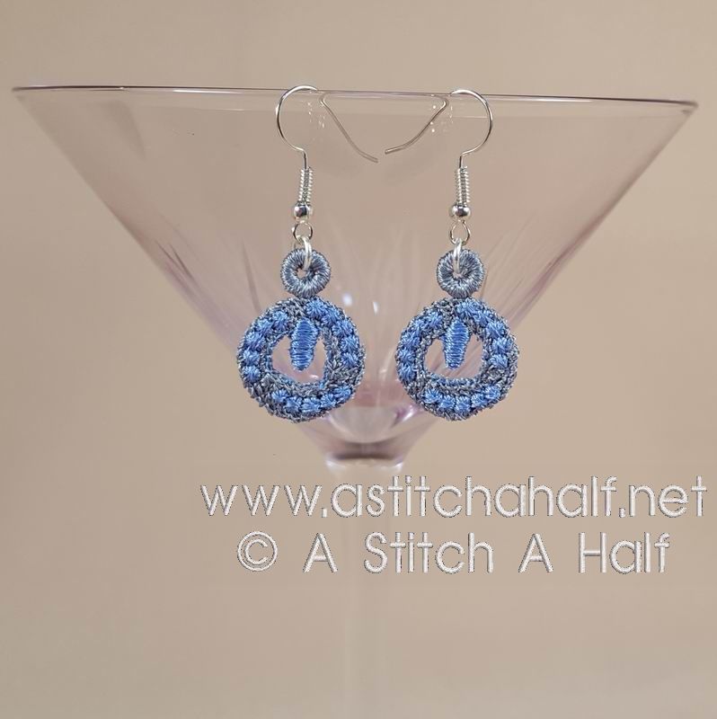 Freestanding Lace Astrid Earrings - aStitch aHalf