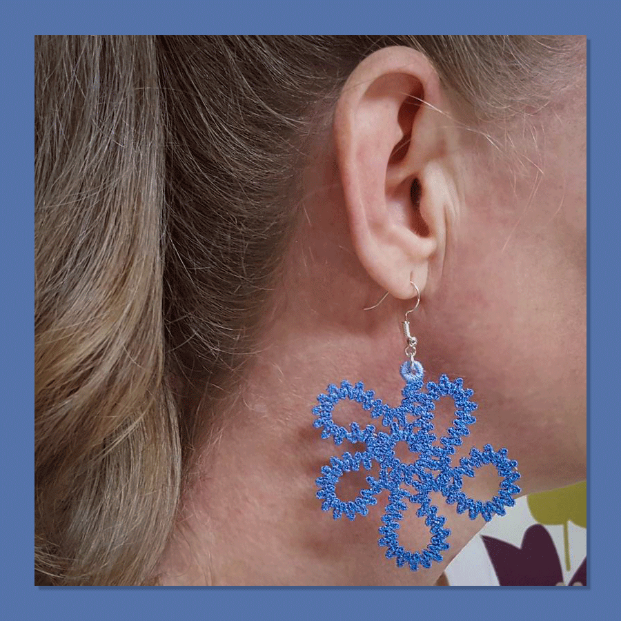 Freestanding Lace Saros Earrings