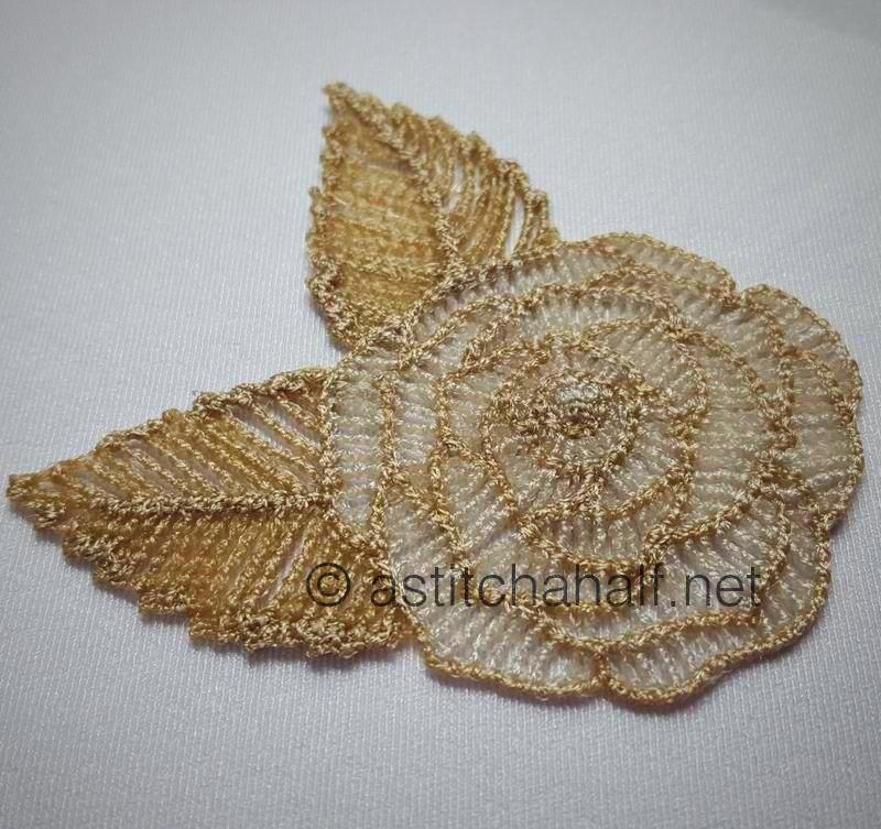 Freestanding Lace Classic Roses - aStitch aHalf