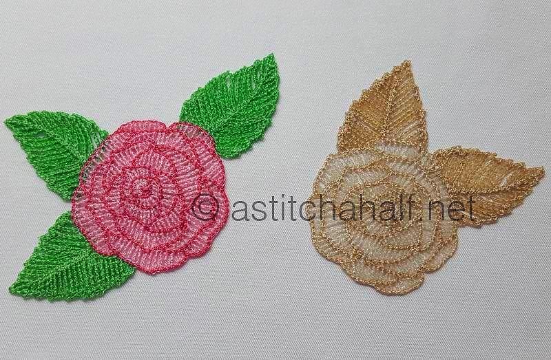 Freestanding Lace Classic Roses - aStitch aHalf