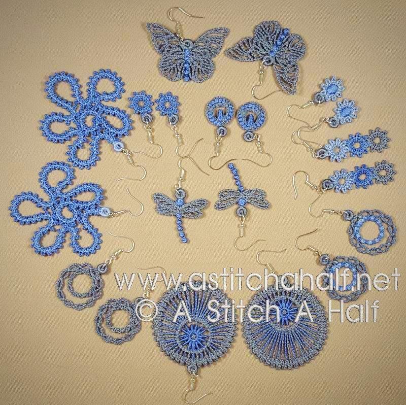 Mini to Maxi Freestanding Lace Earring Combo - aStitch aHalf