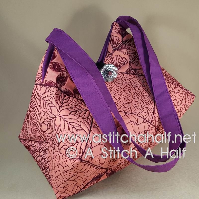 Mayumi Japanese Tote and Quilt Blocks - a-stitch-a-half