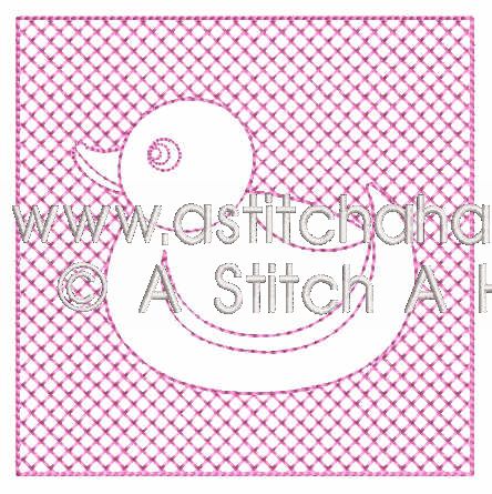 Akachan Baby Trapunto Tote and Quilt Blocks - aStitch aHalf