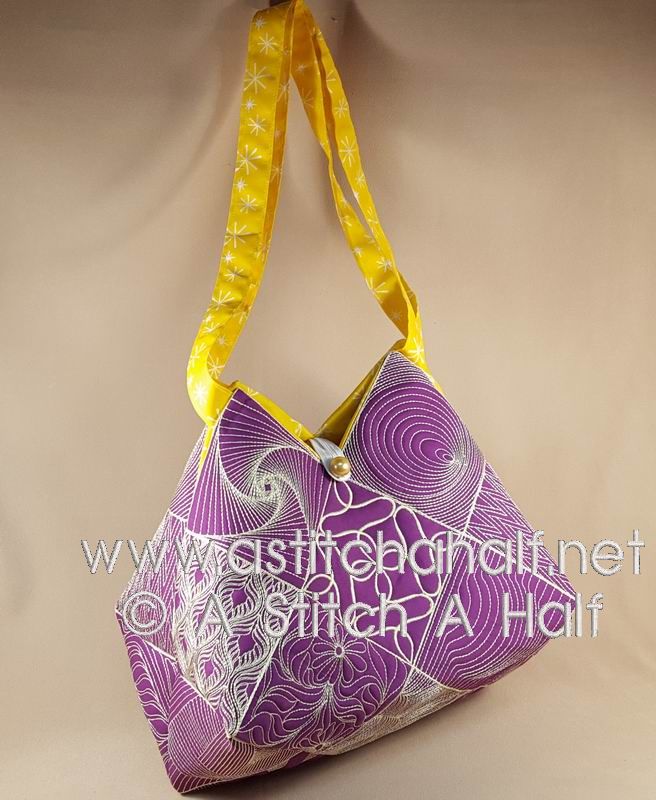 Fumiko Japanese Tote and Quilt Blocks - a-stitch-a-half