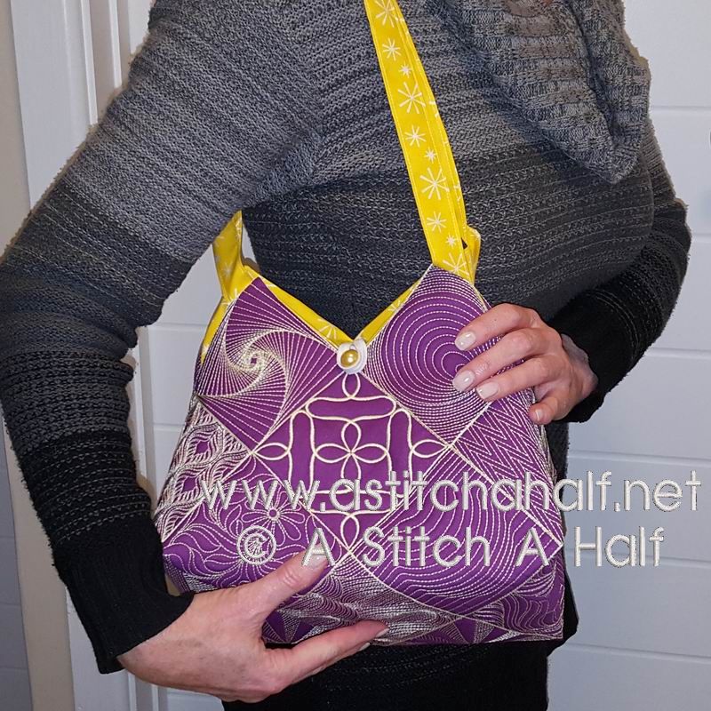 Fumiko Japanese Tote and Quilt Blocks - a-stitch-a-half