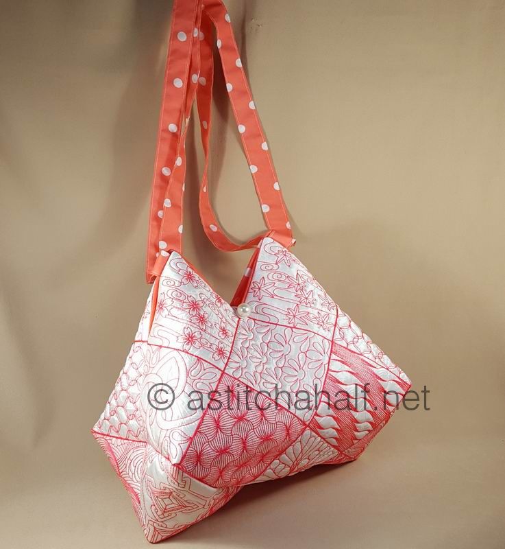 Jitsuko Japanese Tote and Quilt Blocks - a-stitch-a-half