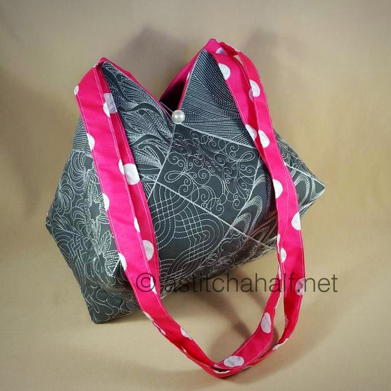 Vanessa Japanese Tote and Quilt Blocks - a-stitch-a-half