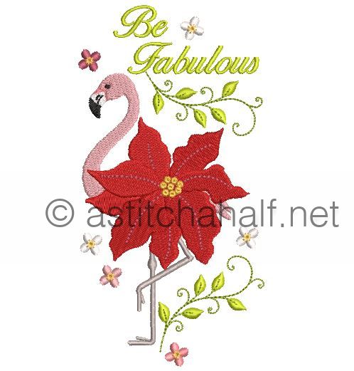 Flamingo Bouquet Cross Body Bags - a-stitch-a-half