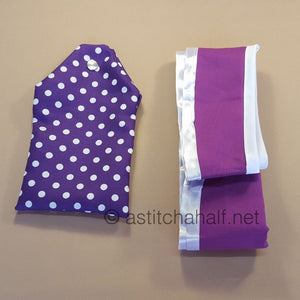 Amandine Fold and Go Reusable Shopping Bag - aStitch aHalf