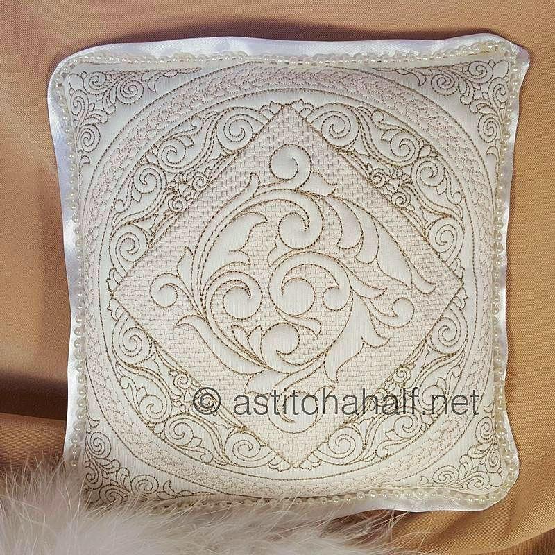 Vanilla Voila Pillow Quilt Combo - a-stitch-a-half