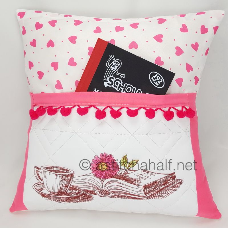 Hug in a Mug Reading Pillow and Eyeglass Case