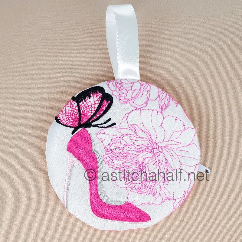 Cristal Bright Eau De Parfum Zipper Bag - a-stitch-a-half