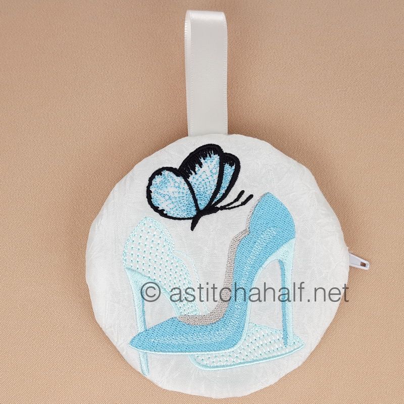 Grace Eau De Toilette Zipper Bag - a-stitch-a-half