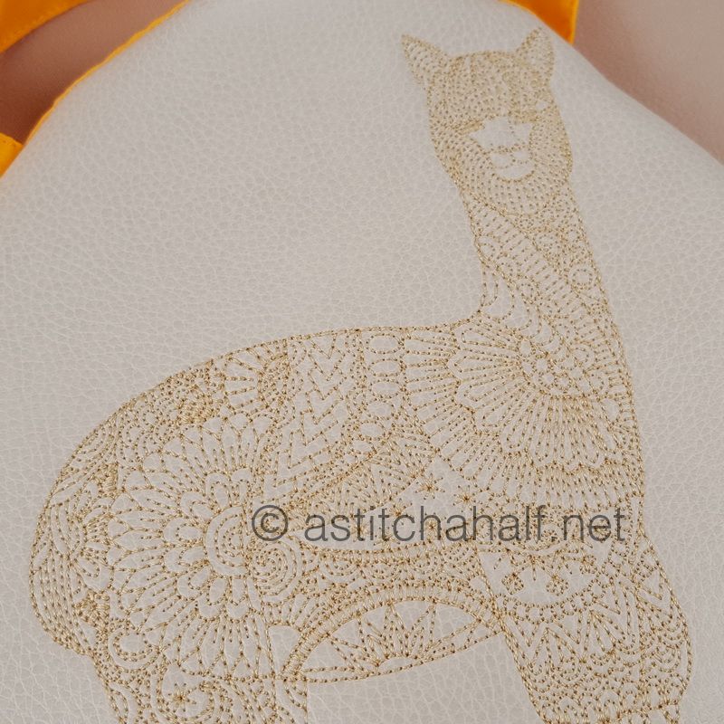 Mandala Llama Round Cross Body Bag - a-stitch-a-half