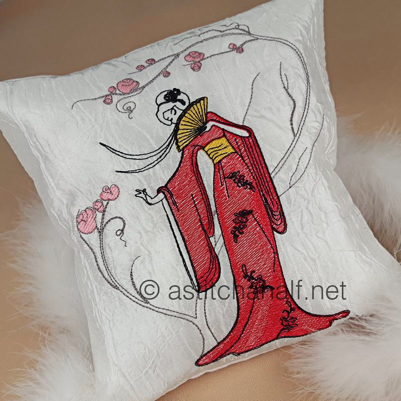 Beauty of Asia Quilt Blocks - a-stitch-a-half