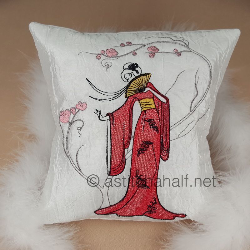 Beauty of Asia Quilt Blocks - a-stitch-a-half