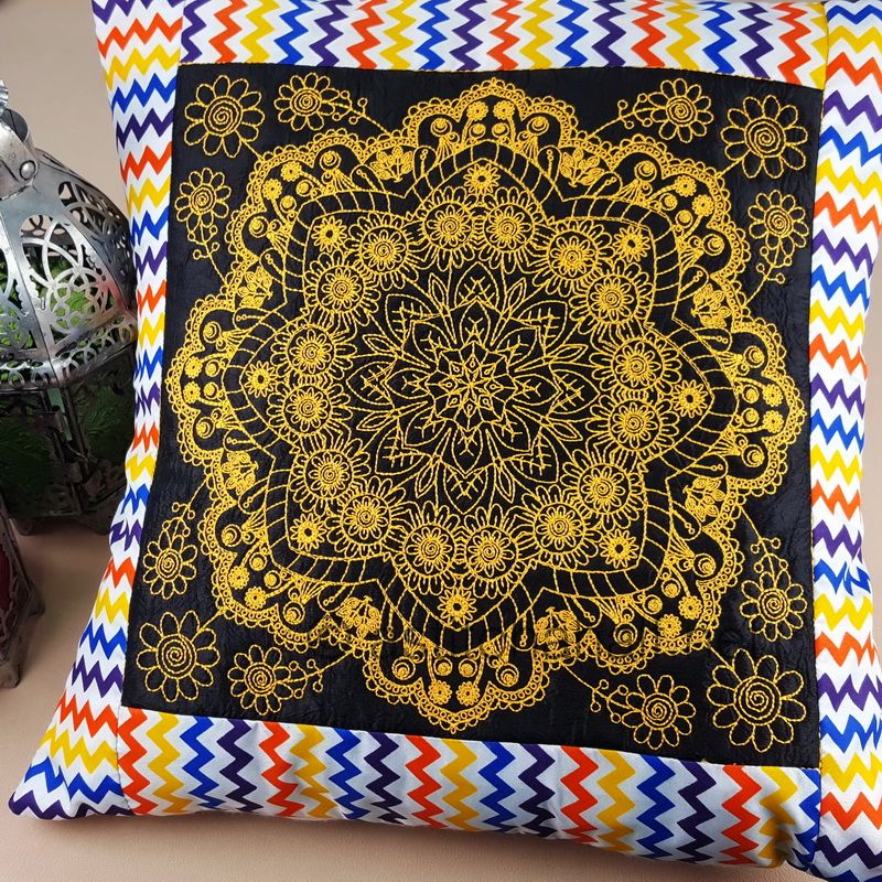 Turkish Delight Decorative Pillow Designs - a-stitch-a-half