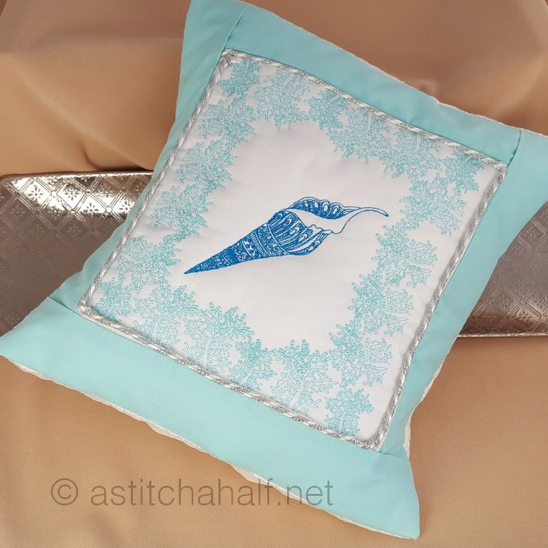 Spiral Sea Shell Combo - a-stitch-a-half