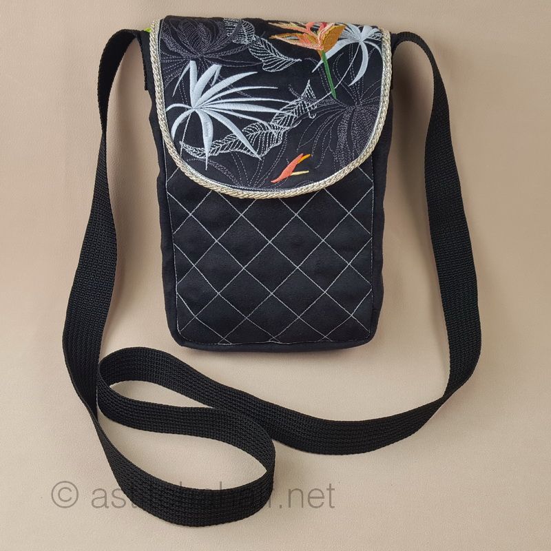 Strelitzia Smart Satchel Bag - aStitch aHalf