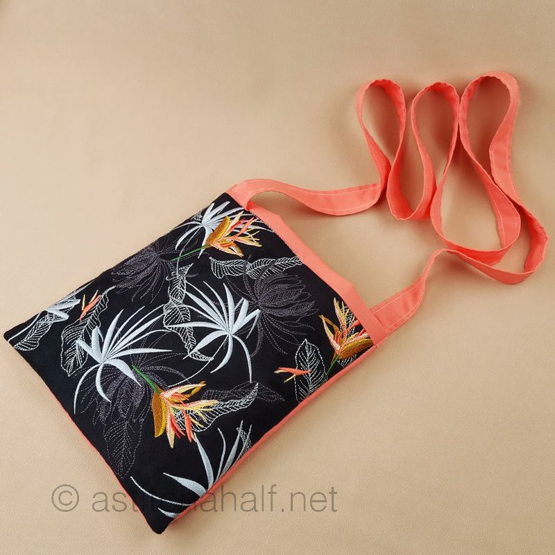 Strelitzia Cross Body Bag - a-stitch-a-half