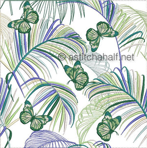 Neotropical Decorative Pillow Designs - aStitch aHalf