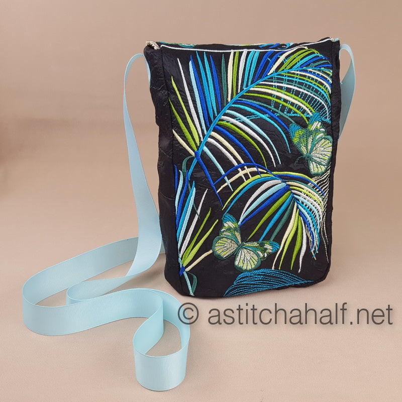 Neotropical Summer Satchel Bag - a-stitch-a-half