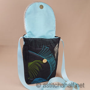 Neotropical Summer Satchel Bag - a-stitch-a-half