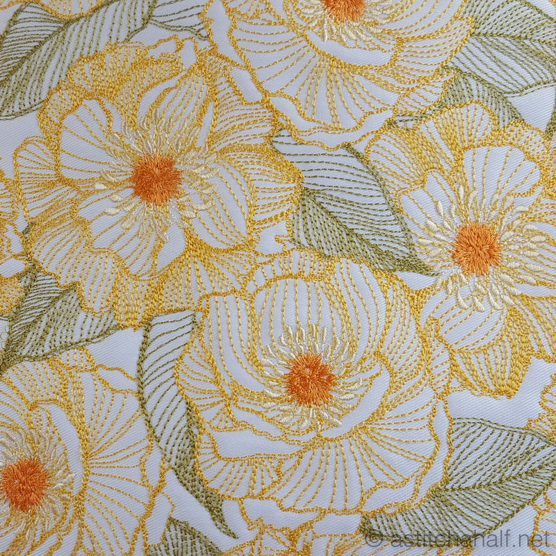 Sweet Sunshine Decorative Pillow Designs - aStitch aHalf