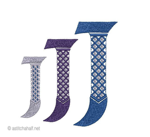 Tudor Monogram Letters J