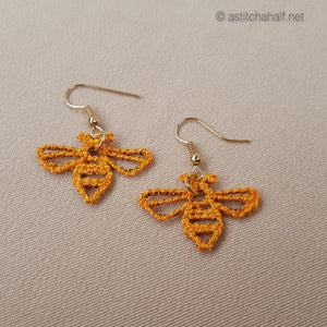Origami Freestanding Lace Earrings Combo - a-stitch-a-half