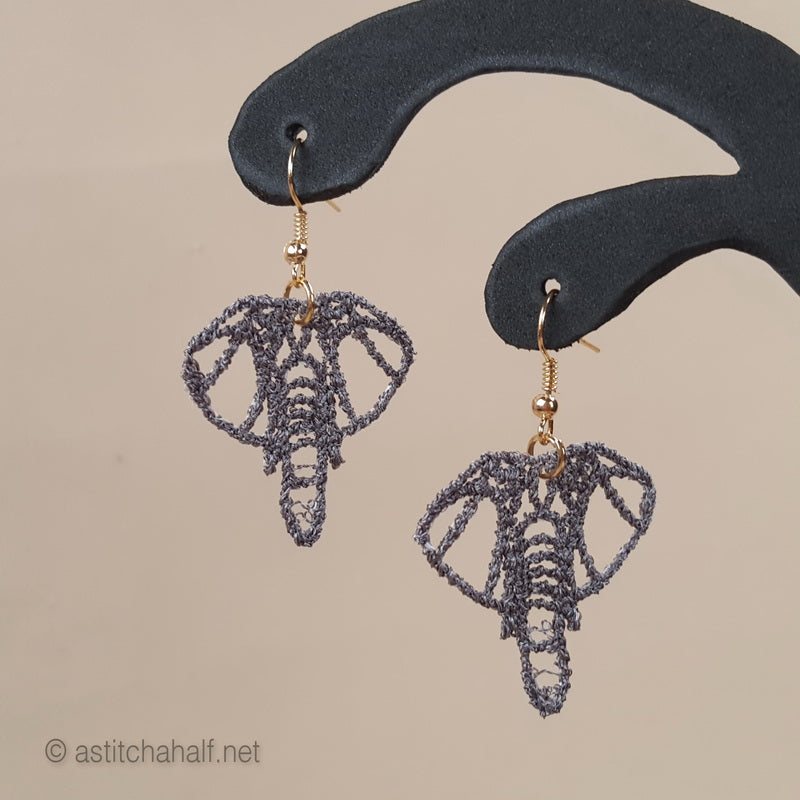 Origami Freestanding Lace Earrings Combo - a-stitch-a-half