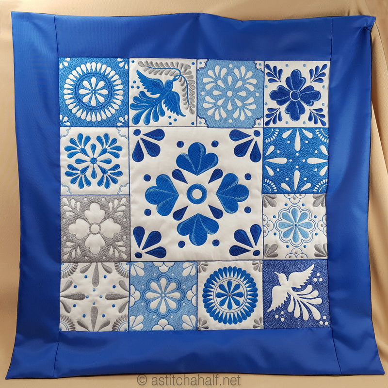 Winter Tears Quilt Block Combo - a-stitch-a-half