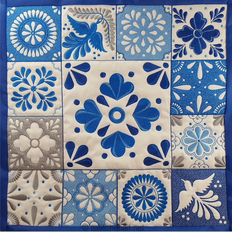 Winter Tears Quilt Block Combo - a-stitch-a-half