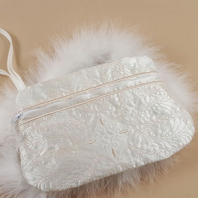 Fine Feathers ITH Wrist Purse