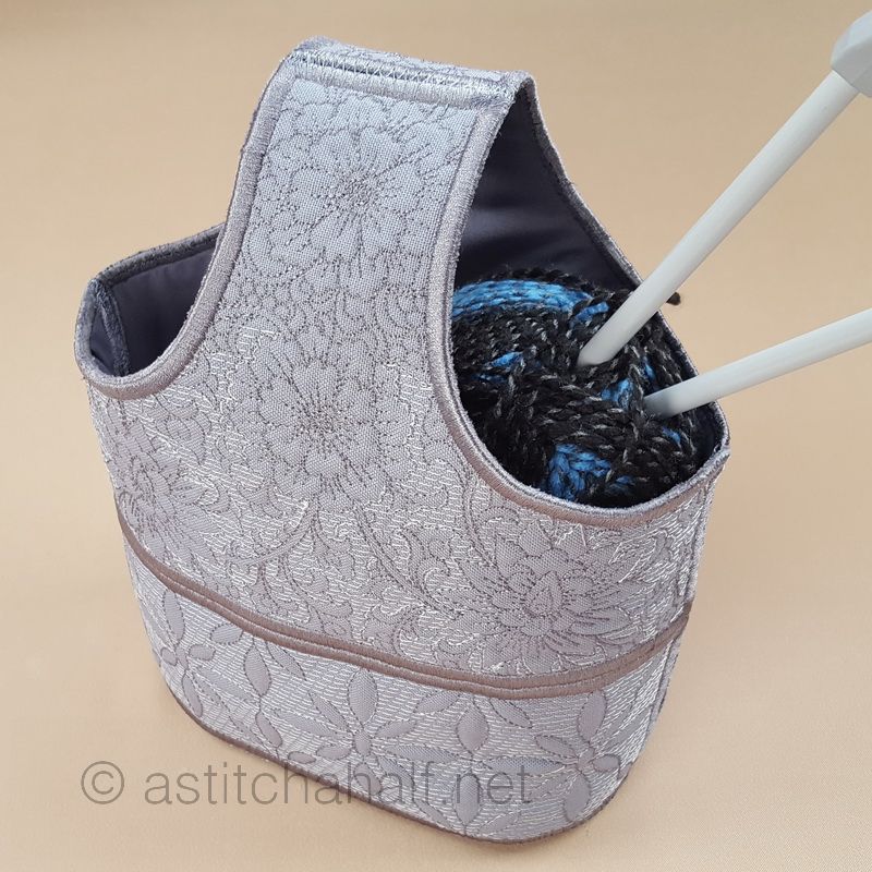 Basket Baroque - aStitch aHalf