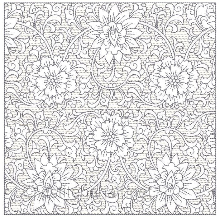 Baroque Decorative Pillow Combo - aStitch aHalf