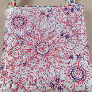 Peekaboo Blooms Cross Body Bag