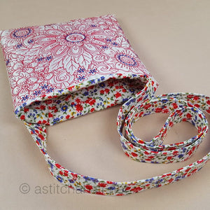 Peekaboo Blooms Cross Body Bag