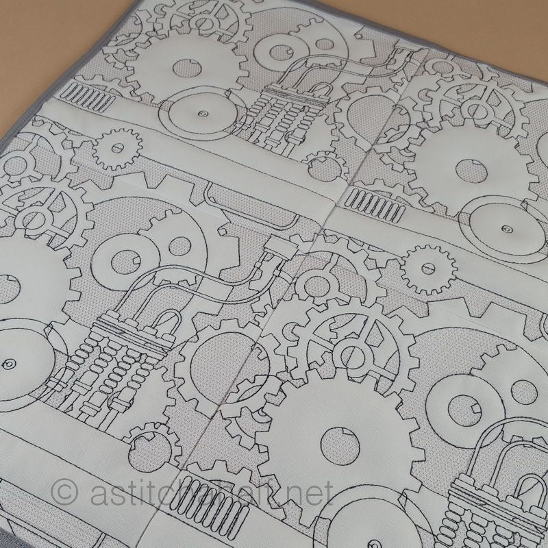 Seamless Steampunk Quilt Set