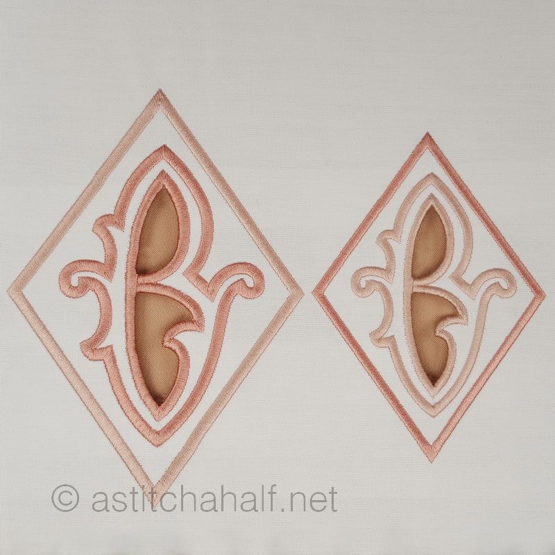 Richelieu Cutwork Monogram B